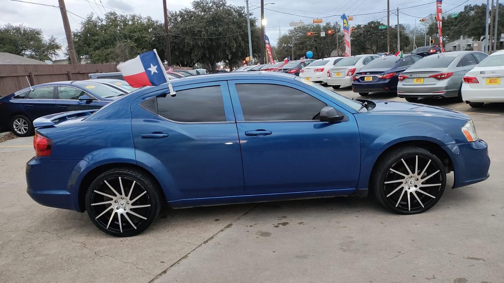 2014 Dodge Avenger SE (1C3CDZAB6EN) with an 2.4L L4 DOHC 16V engine, 4-Speed Automatic transmission, located at 16710 Clay Rd., Houston, TX, 77084, (281) 859-7900, 29.834864, -95.656166 - Photo#0